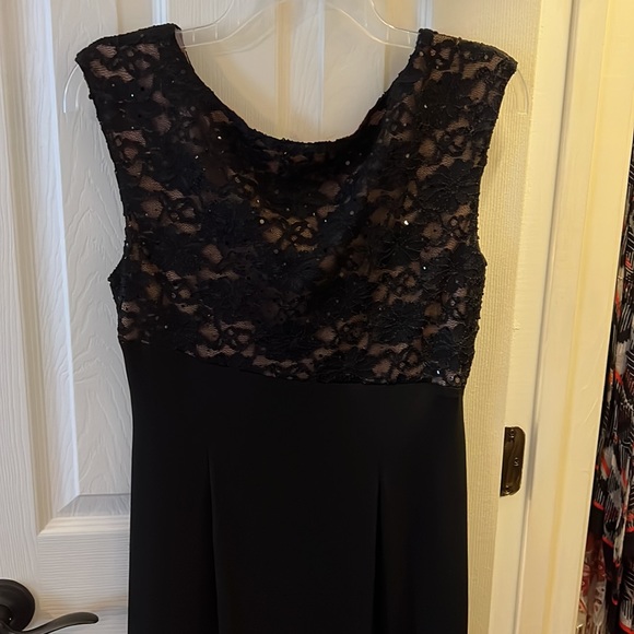 Cocktail Dress, Black & Nude Colors; Size 10; EUC - Picture 5 of 6